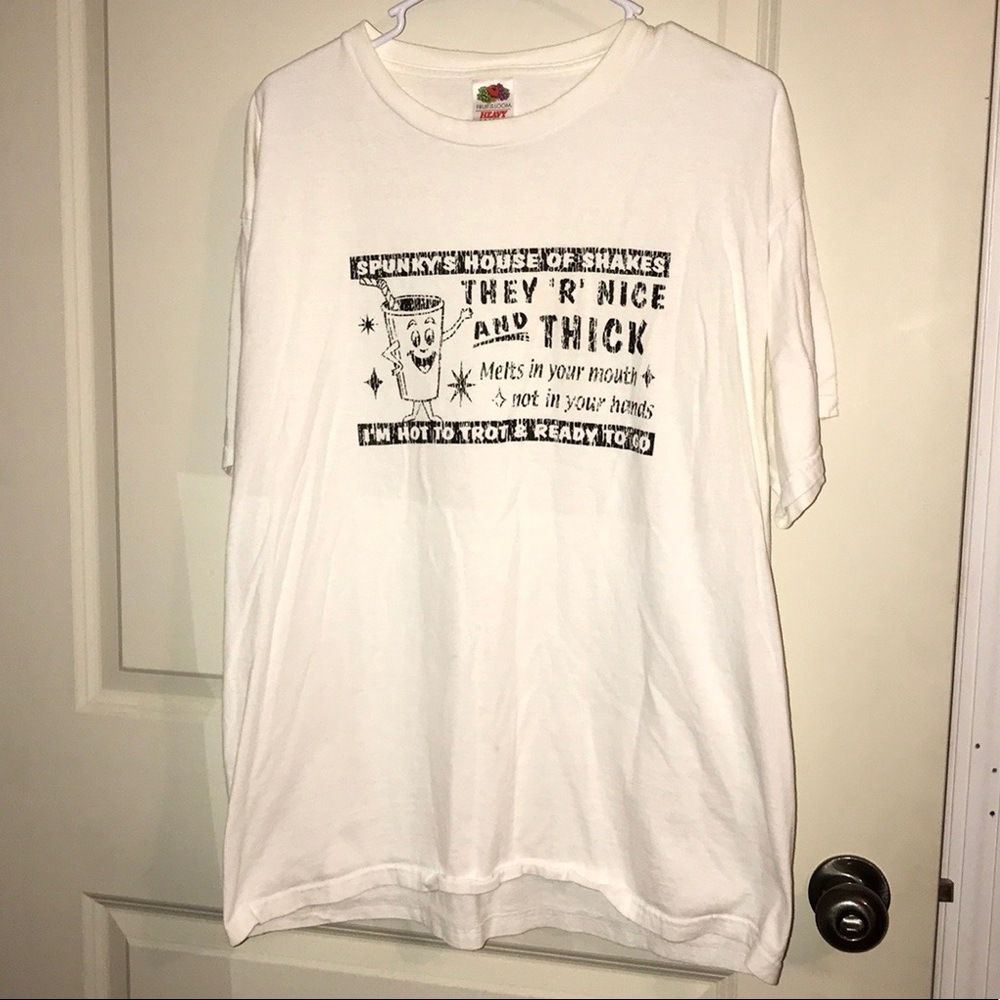 Men’s White “Spunky’s House of Shakes” T-shirt